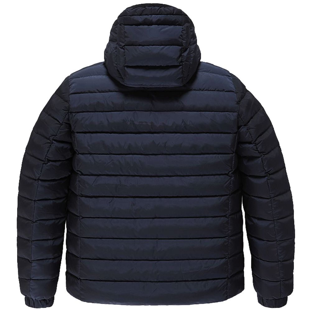 Blue Nylon Men's Jacket - ventzia