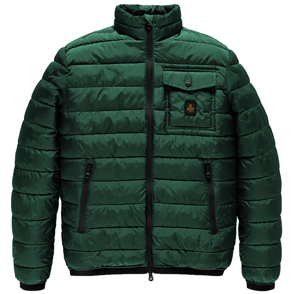 Green Nylon Jacket - ventzia