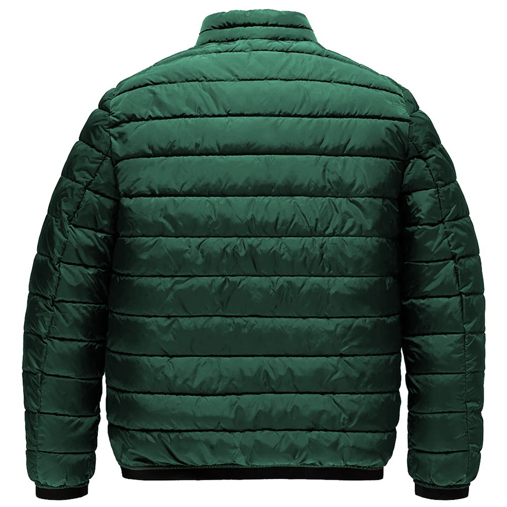 Green Nylon Jacket - ventzia