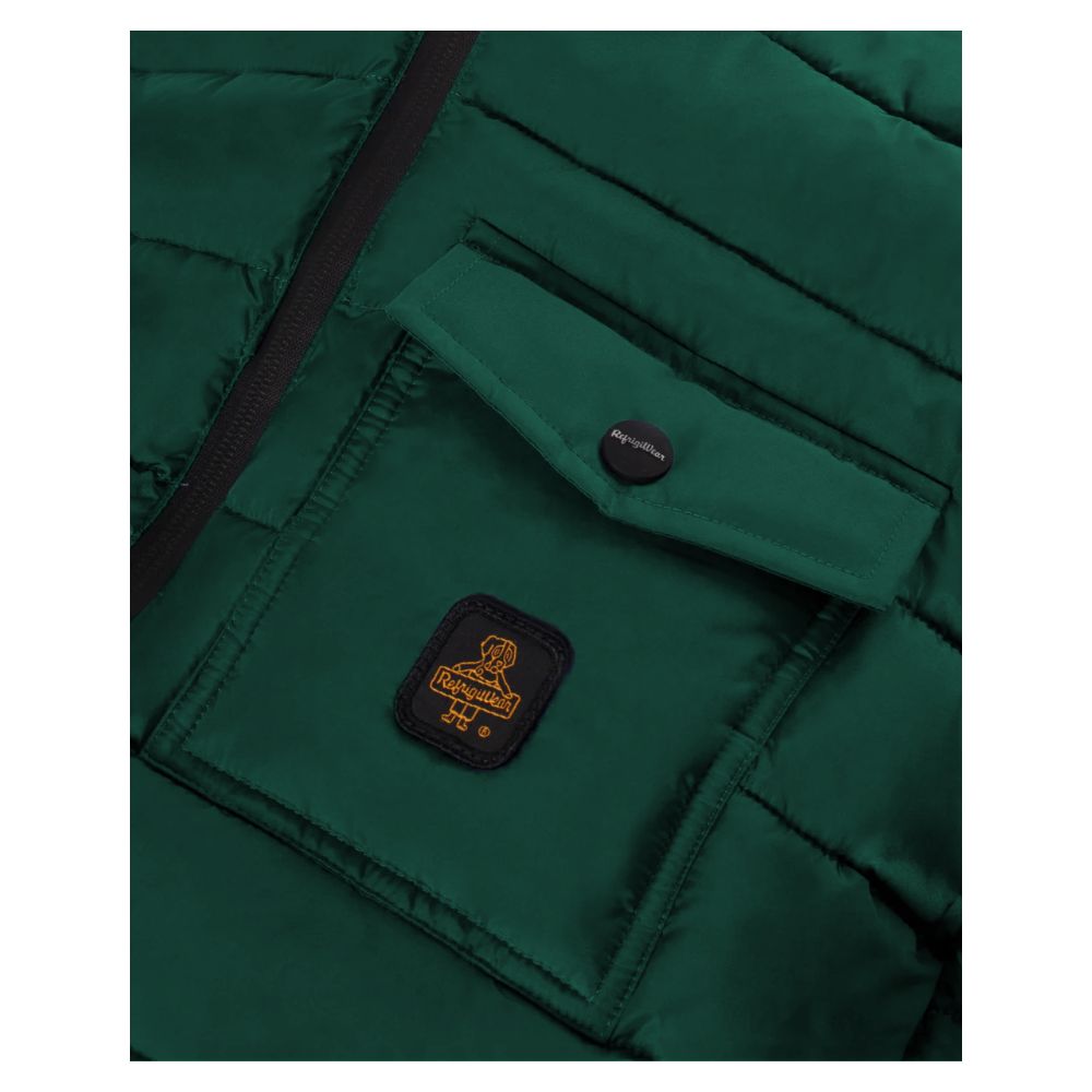 Green Nylon Jacket - ventzia