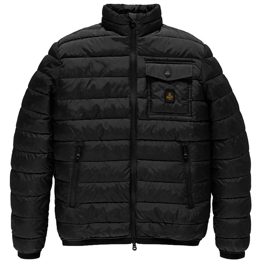 Black Nylon Jacket - ventzia