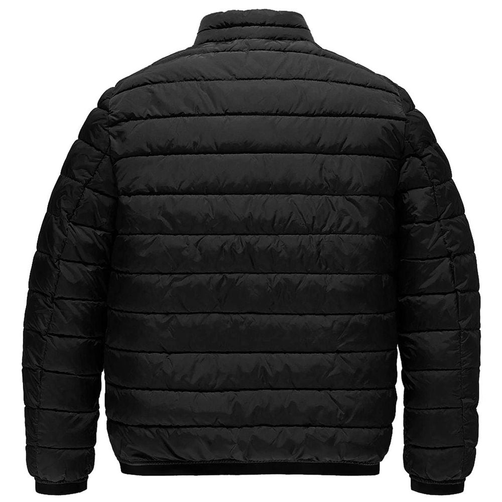 Black Nylon Jacket - ventzia