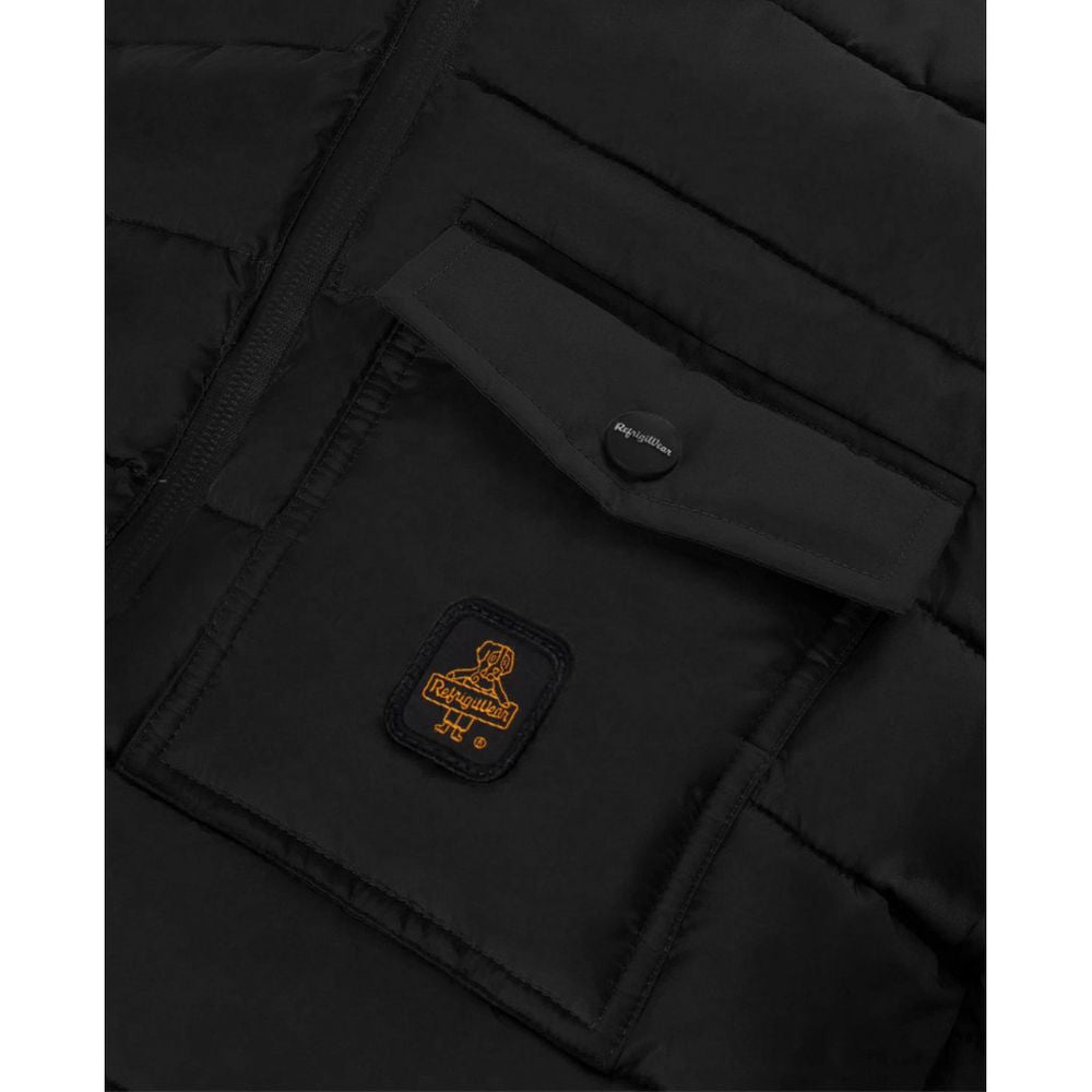 Black Nylon Jacket - ventzia