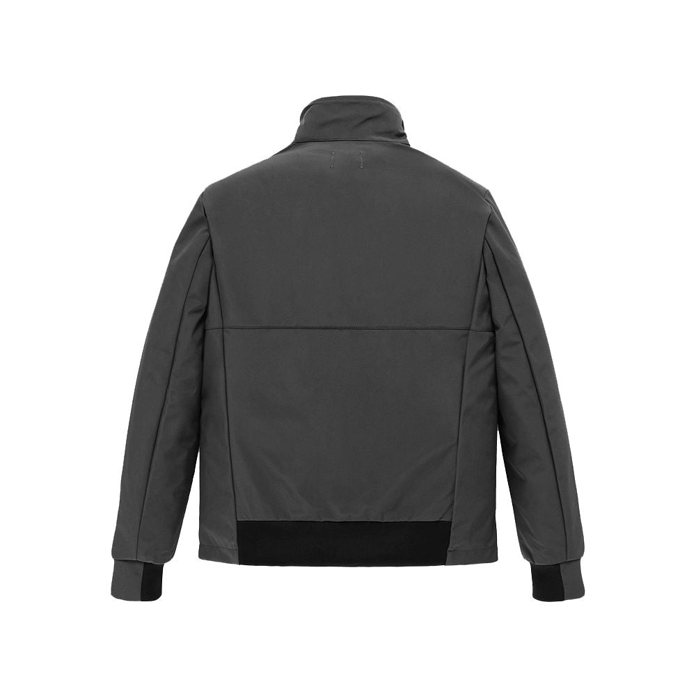 Gray Nylon Jacket - ventzia