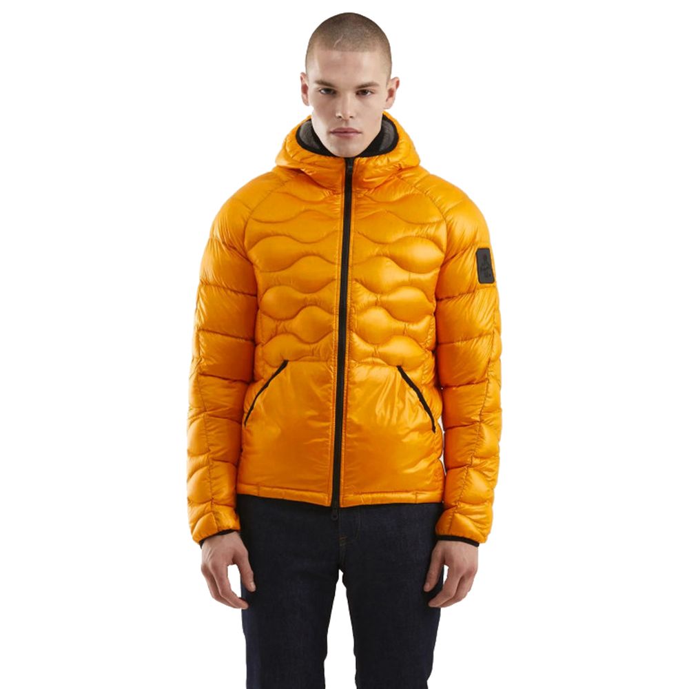 Orange Nylon Jacket - ventzia