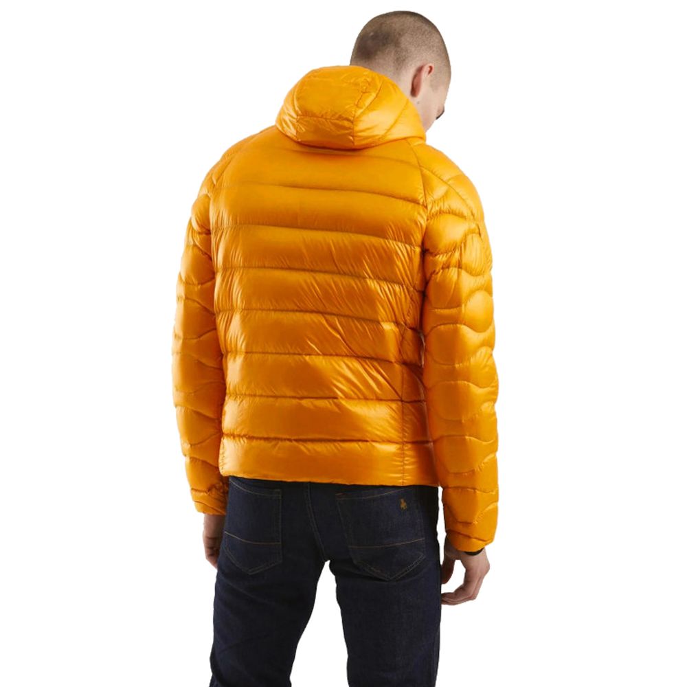 Orange Nylon Jacket - ventzia