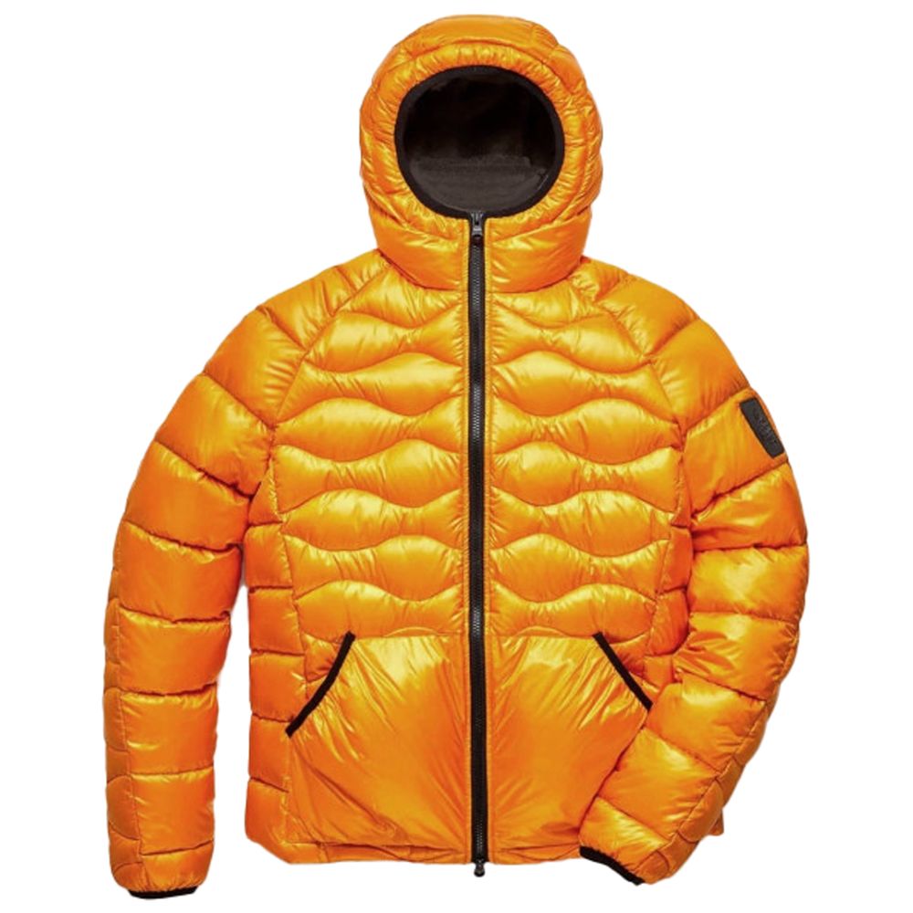 Orange Nylon Jacket - ventzia