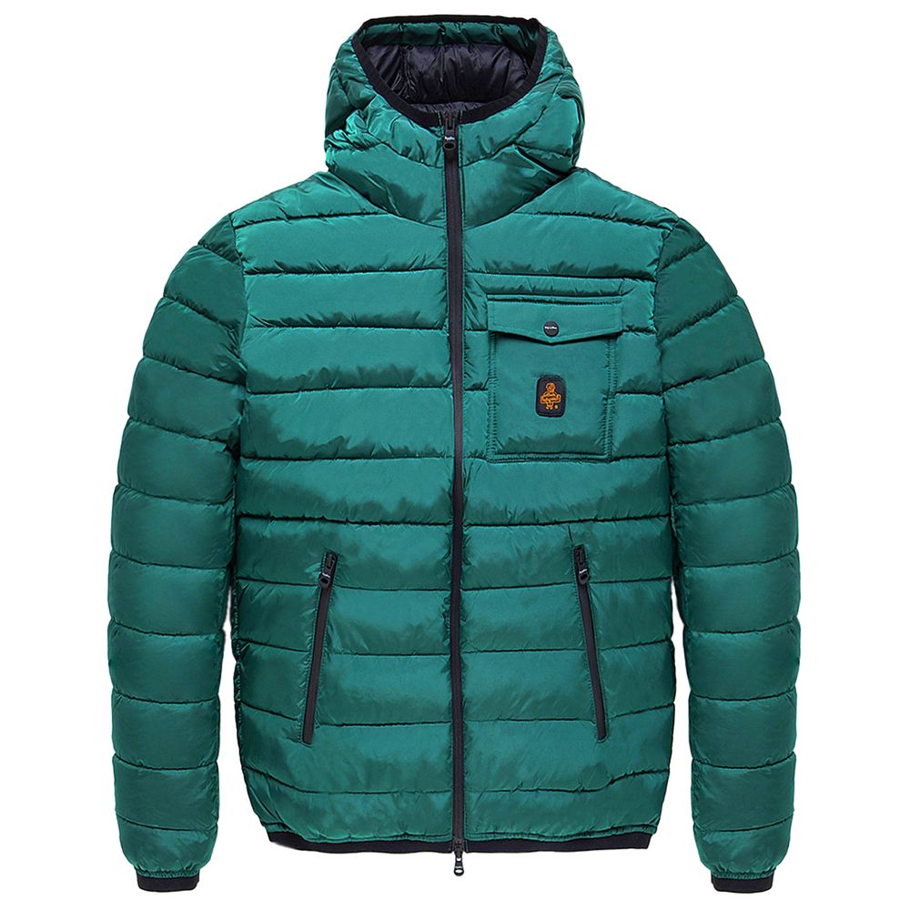 Green Nylon Jacket - ventzia