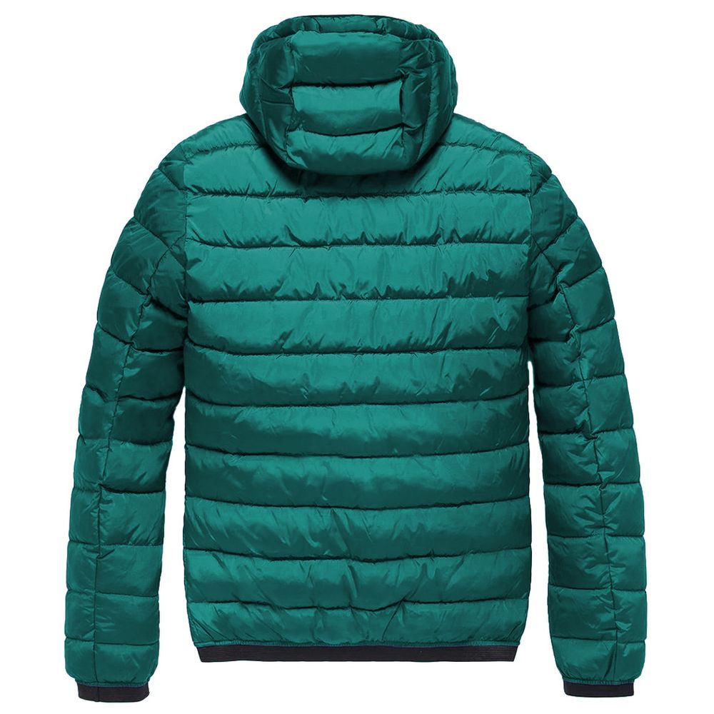 Green Nylon Jacket - ventzia