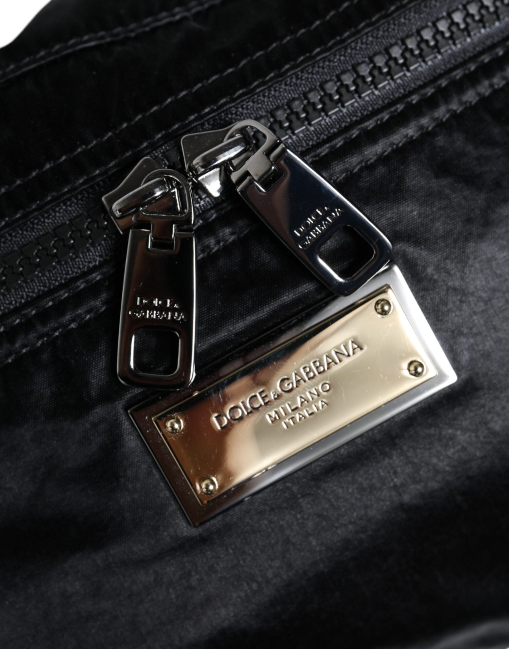 Black Nylon Fabric Belt Waist Fanny Pack Bag - ventzia