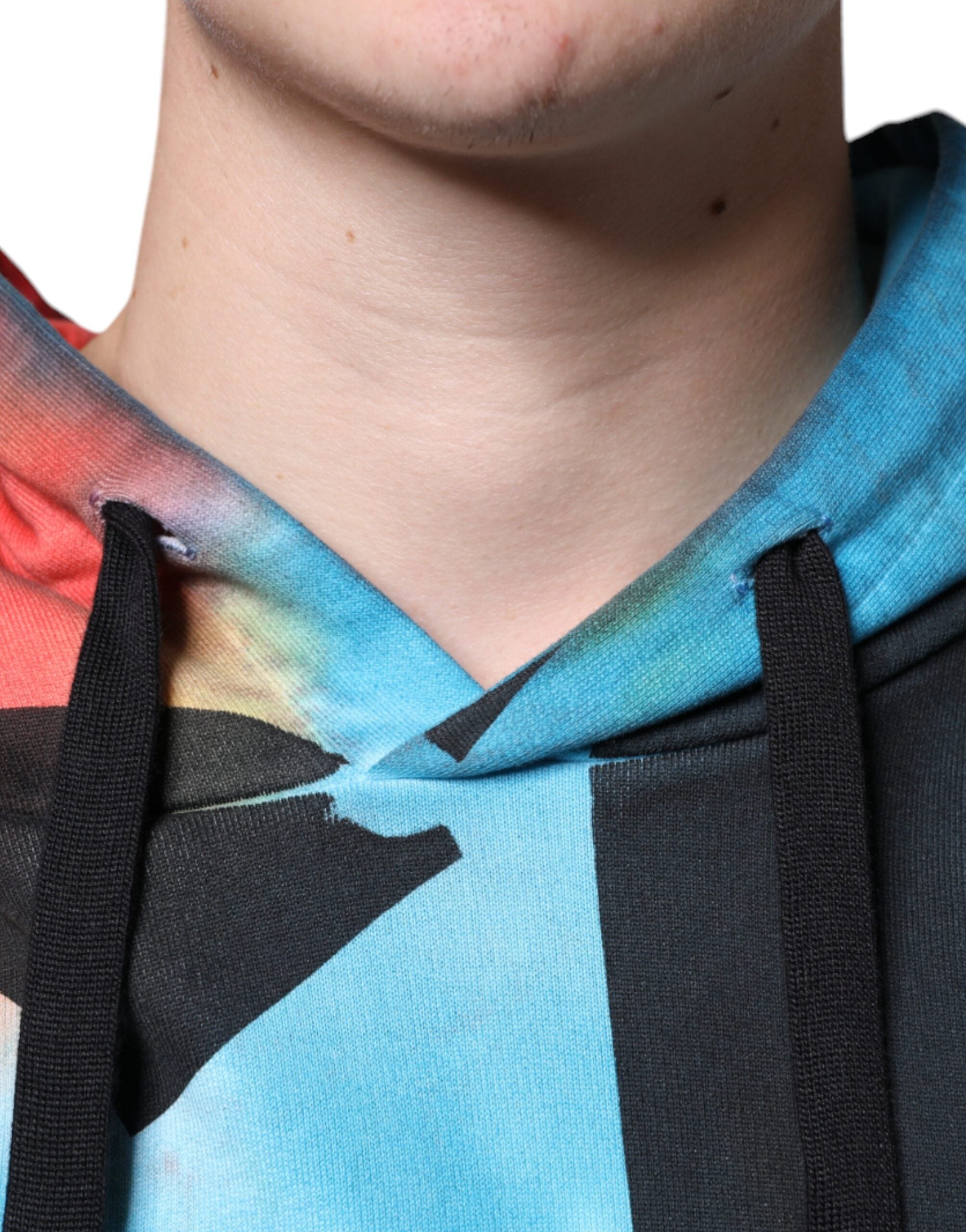 Multicolor Tie Dye Hooded Sweatshirt Sweater - ventzia