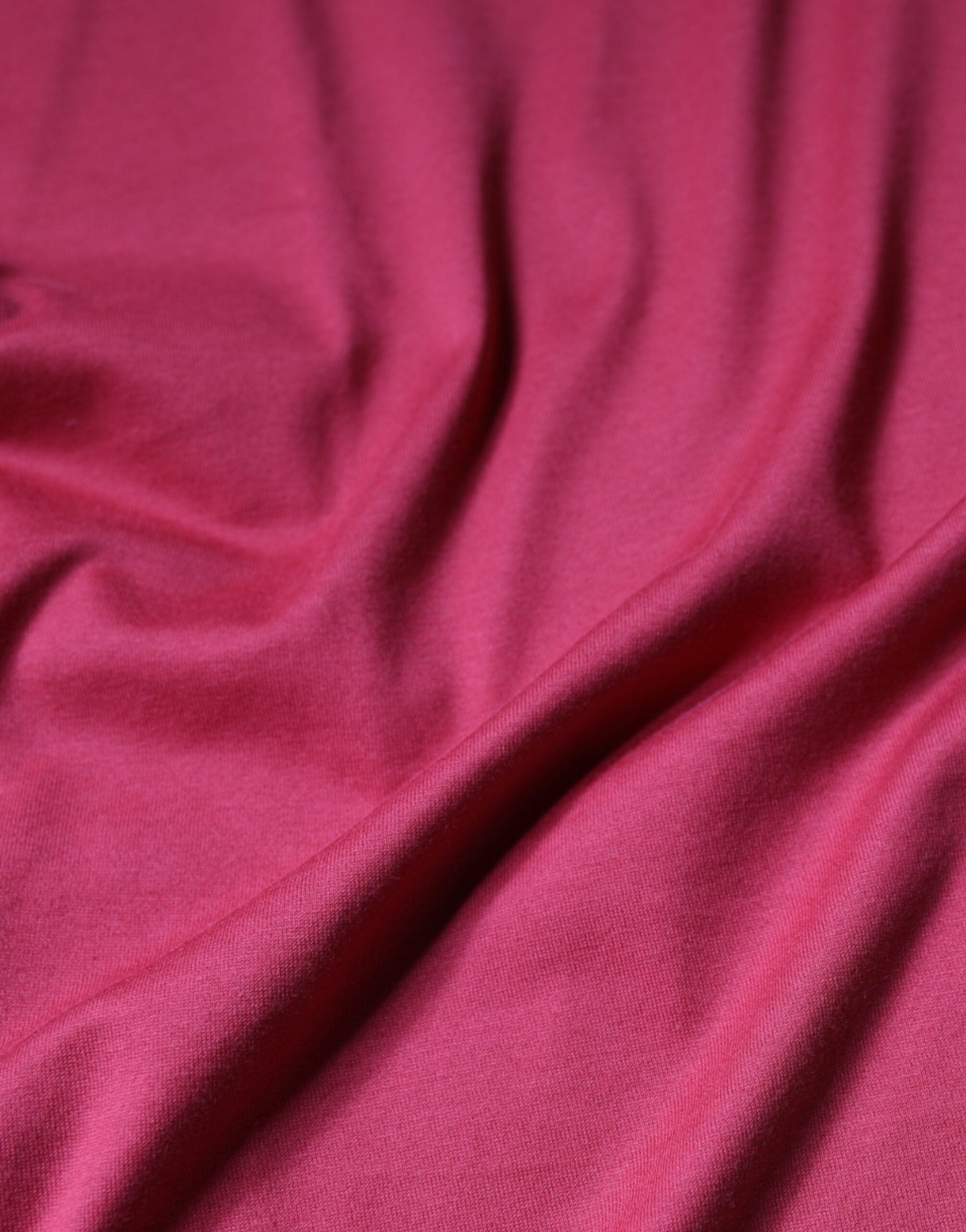 Red Cotton DG Logo Print Crew Neck T-shirt - ventzia