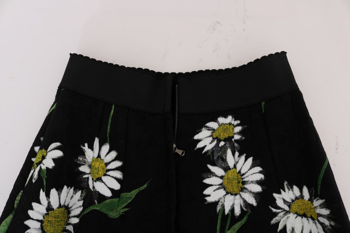 Embellished A-Line Mid-Calf Skirt - ventzia