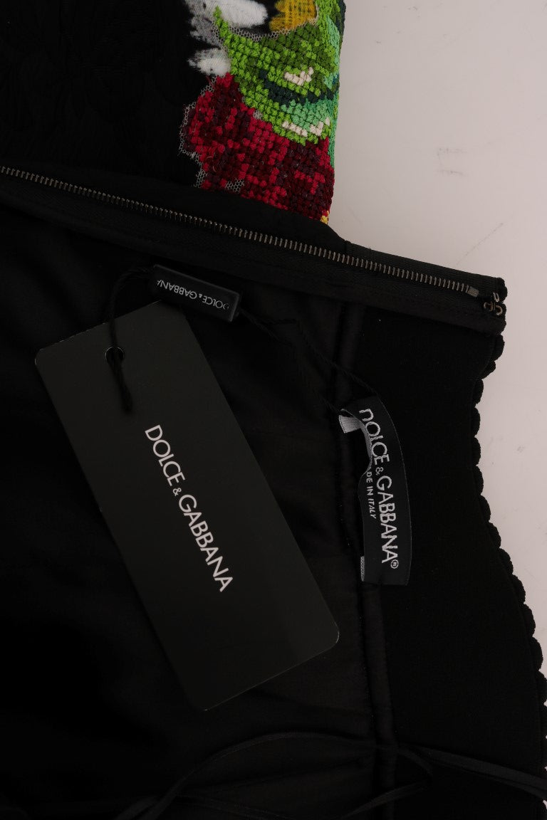 Embellished A-Line Mid-Calf Skirt - ventzia