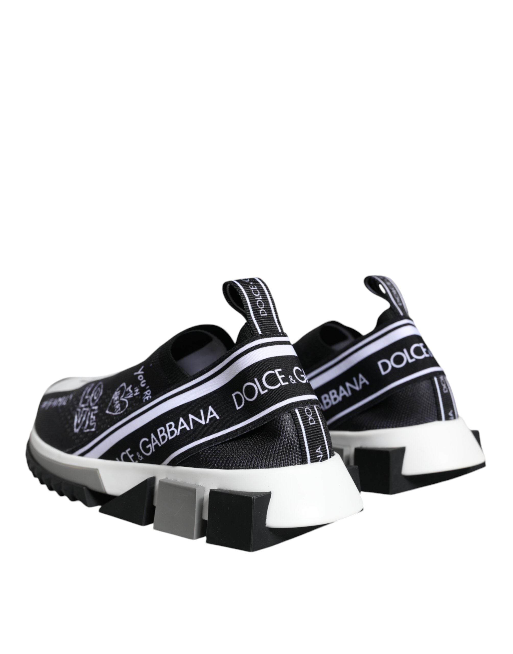 Black White Sorrento Low Top Sneakers Shoes - ventzia