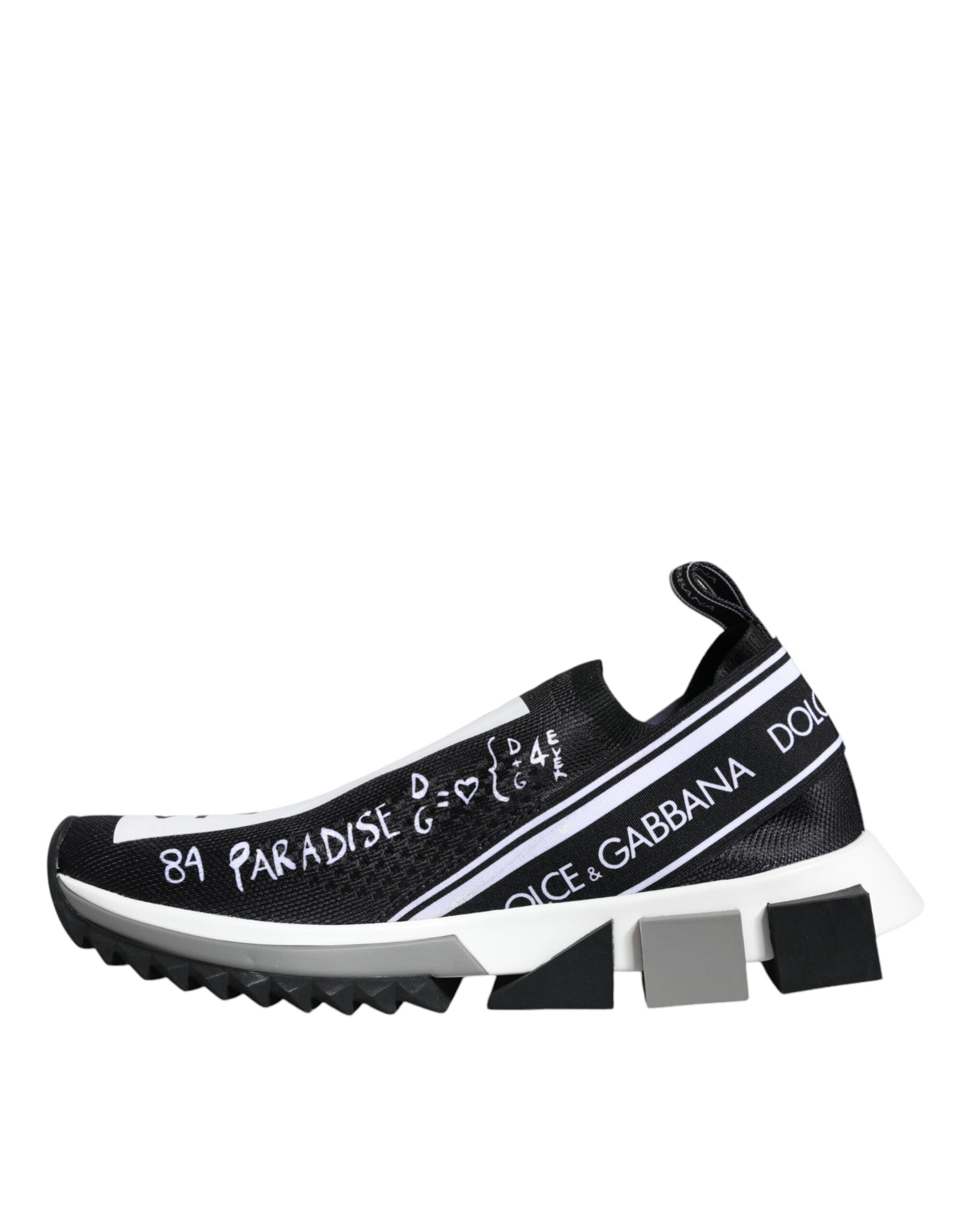 Black White Sorrento Low Top Sneakers Shoes - ventzia