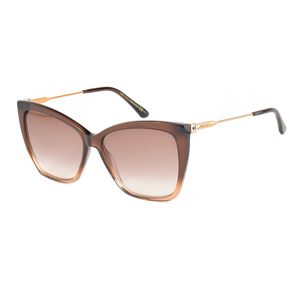 Brown Metal Sunglasses - ventzia