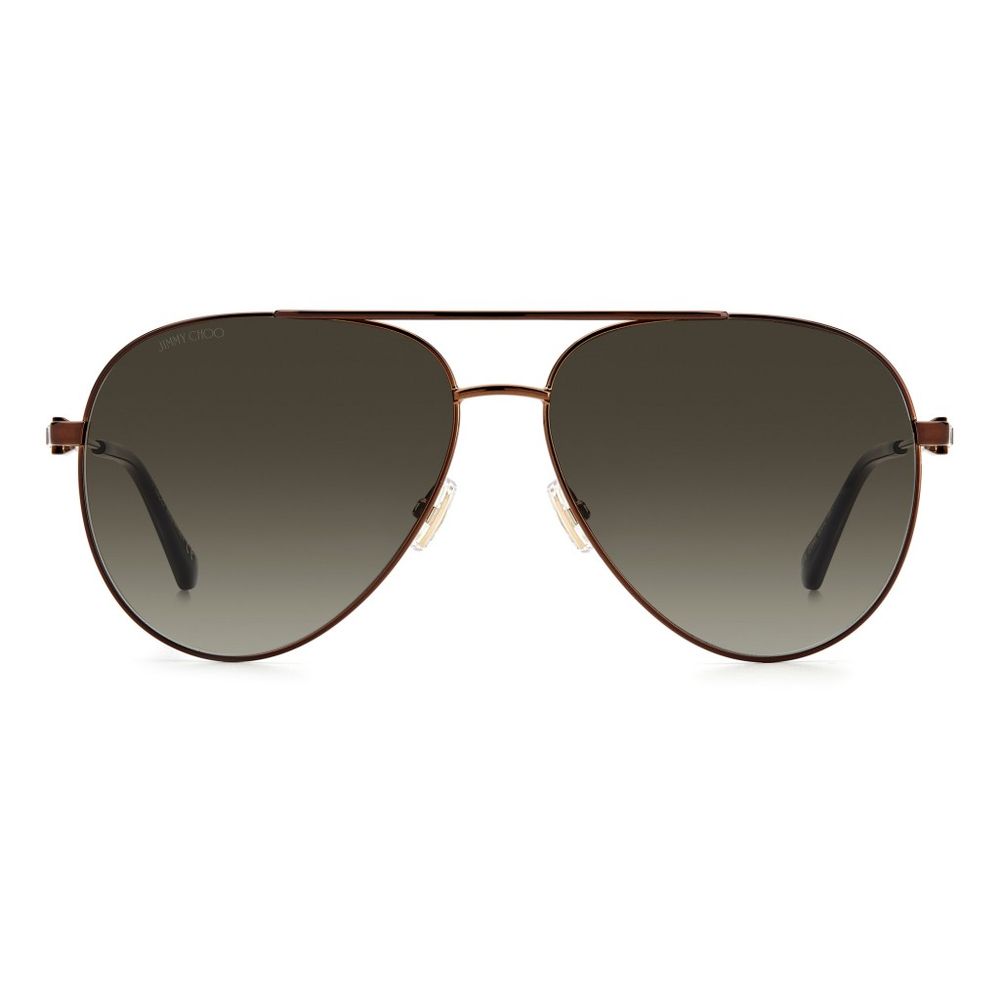Brown Metal Sunglasses - ventzia