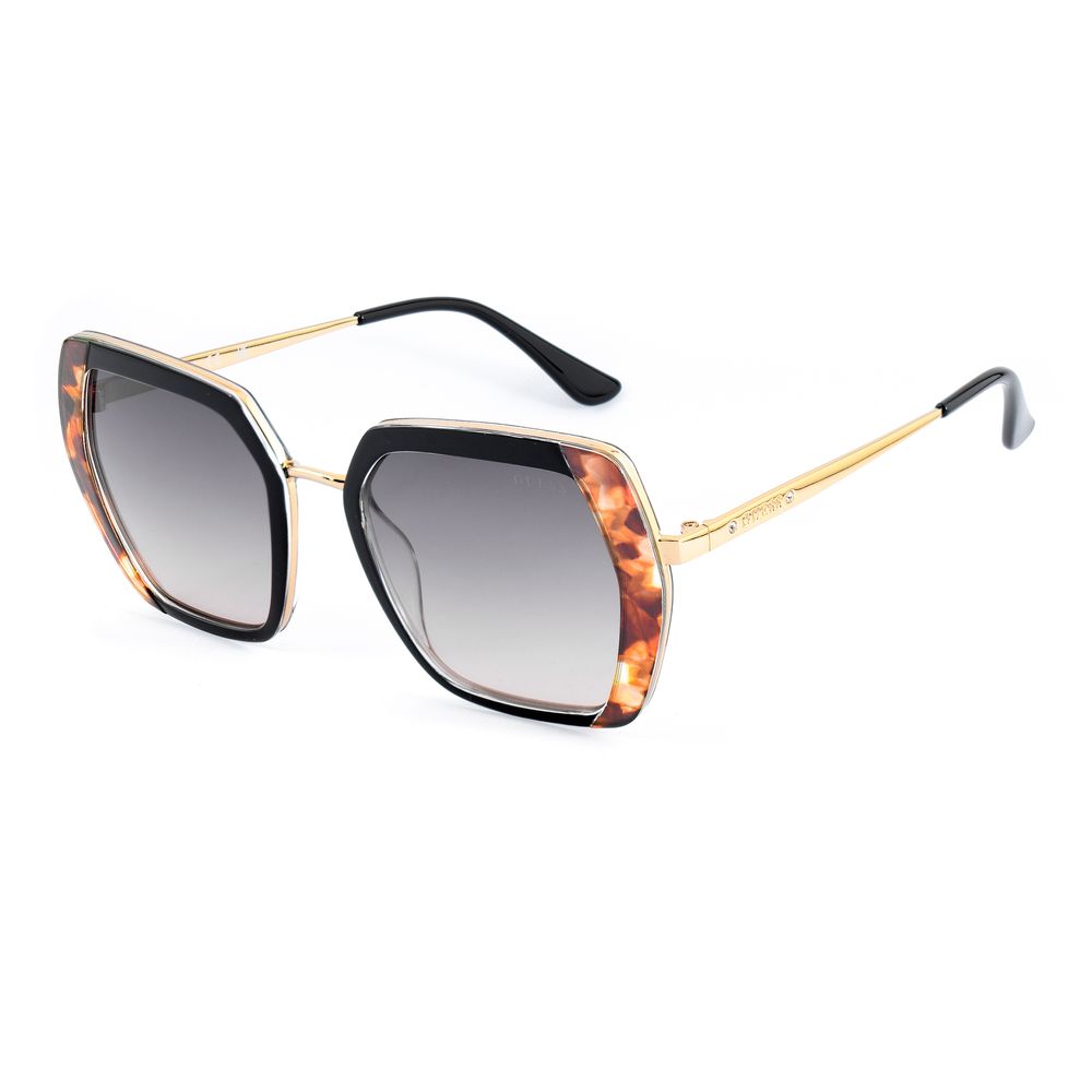 Black Metal Sunglasses - ventzia