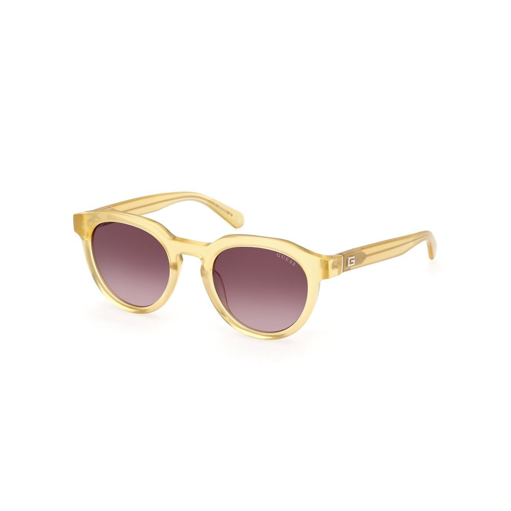 Yellow Plastic Sunglasses - ventzia
