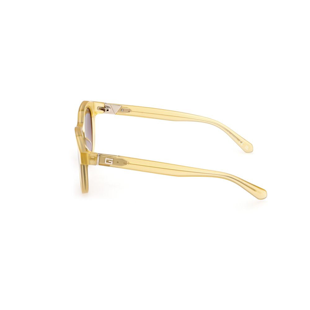 Yellow Plastic Sunglasses - ventzia