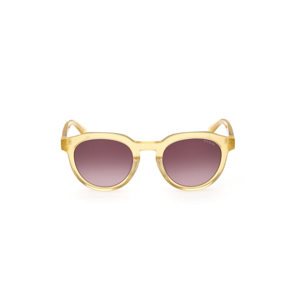 Yellow Plastic Sunglasses - ventzia