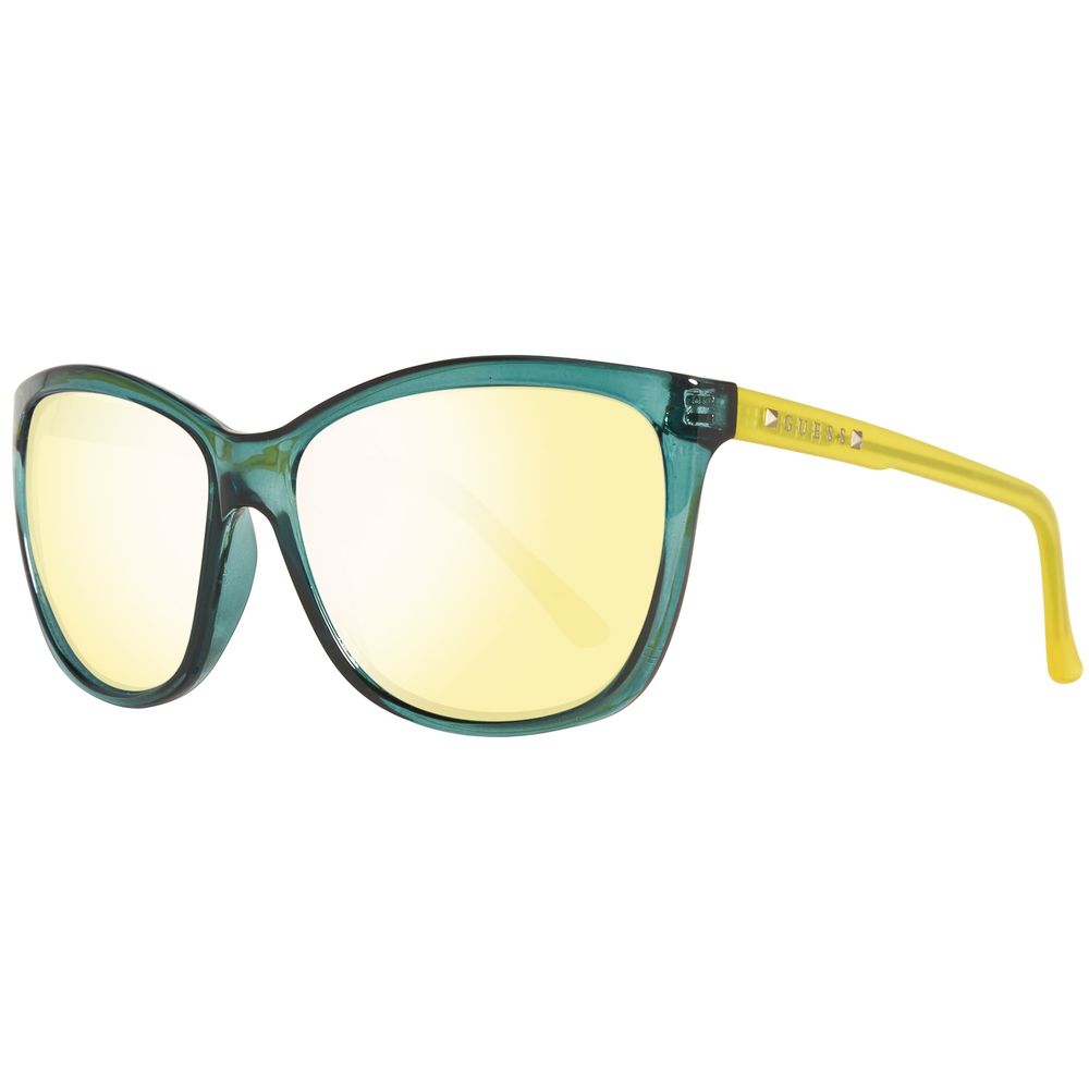 Green Plastic Sunglasses - ventzia