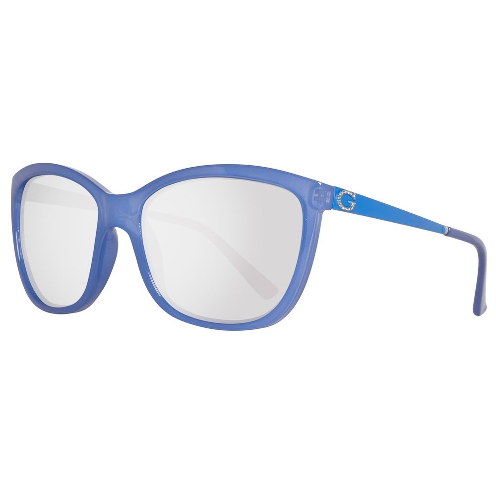 Blue Plastic Sunglasses - ventzia