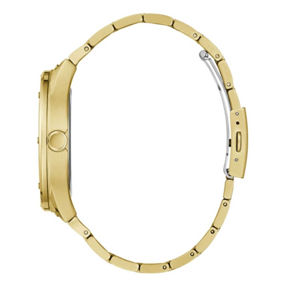 Gold Stainless Steel Dress Watch - ventzia
