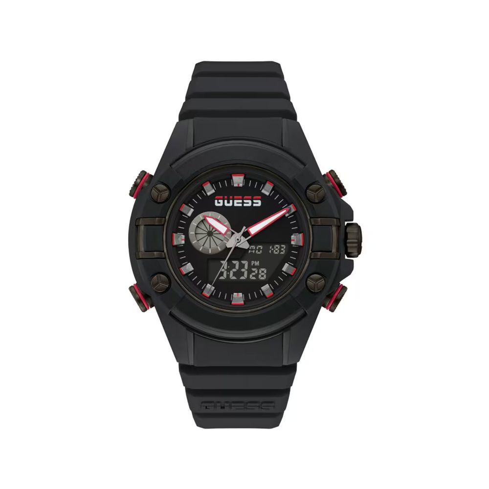 Black Resin Sport Watch - ventzia