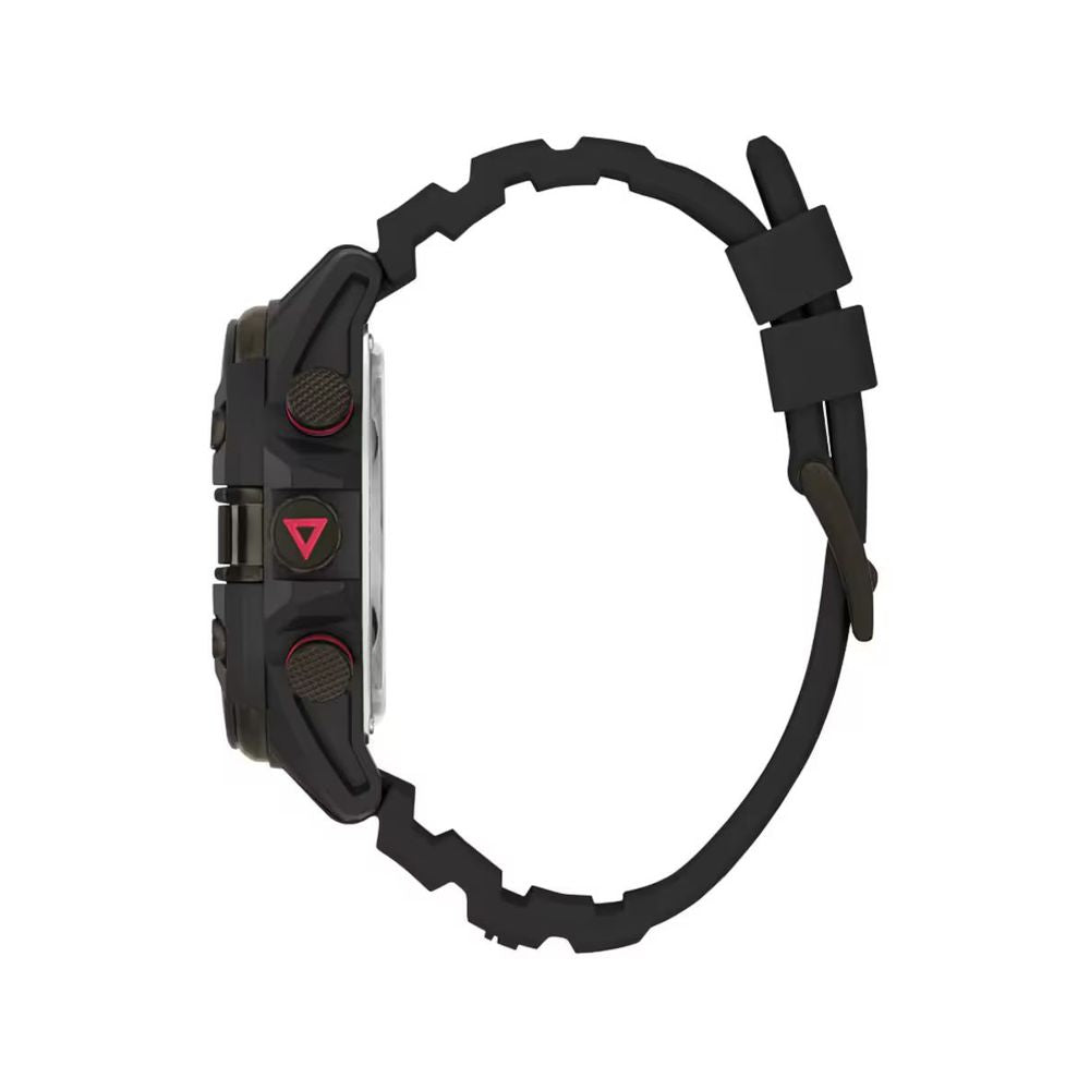 Black Resin Sport Watch - ventzia