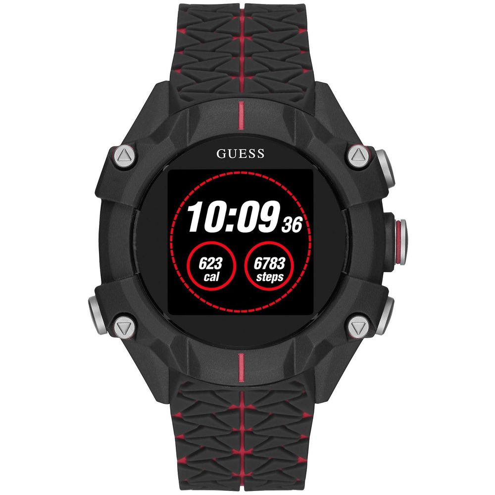 Black Resin Digital Watch - ventzia