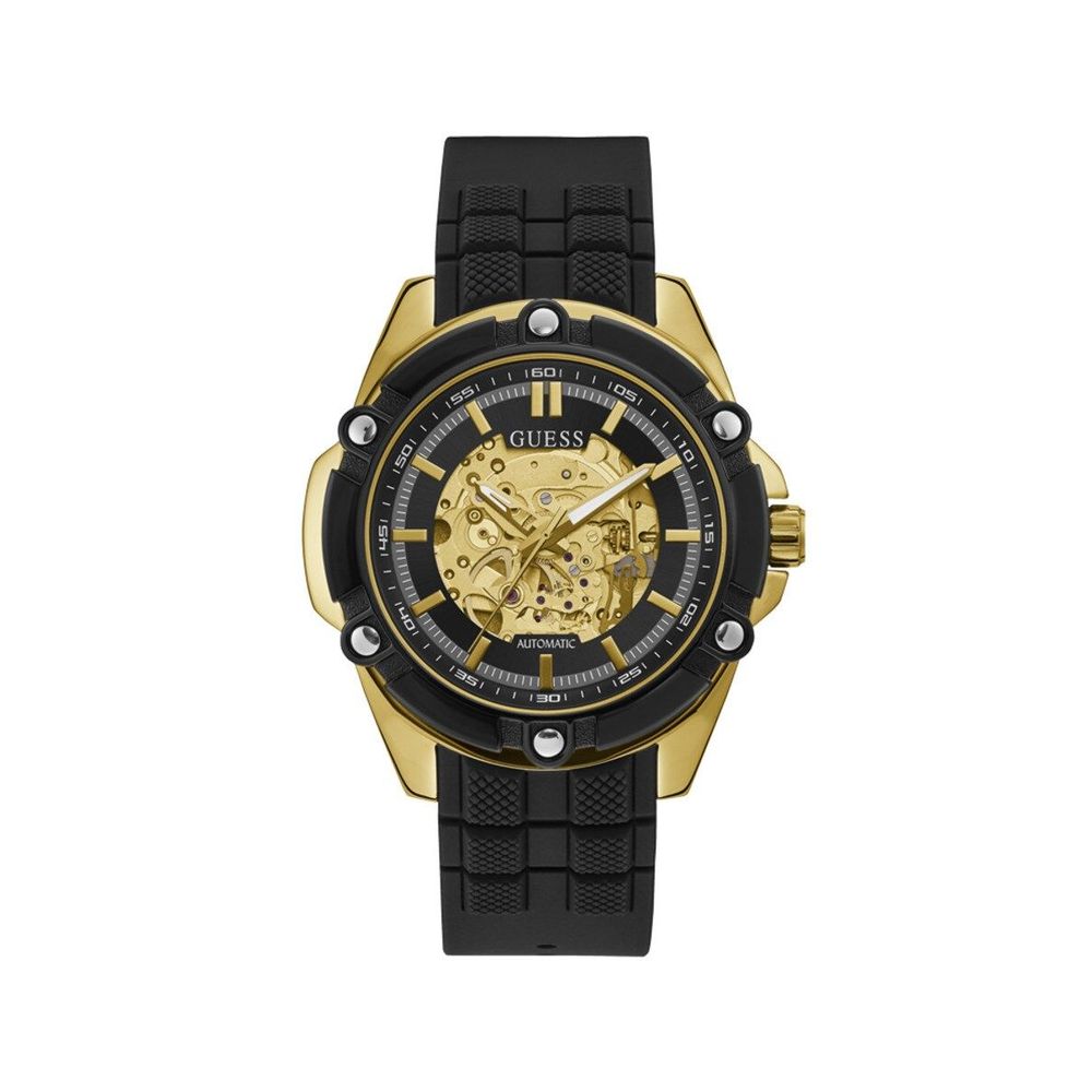 Black Resin Dress Watch - ventzia