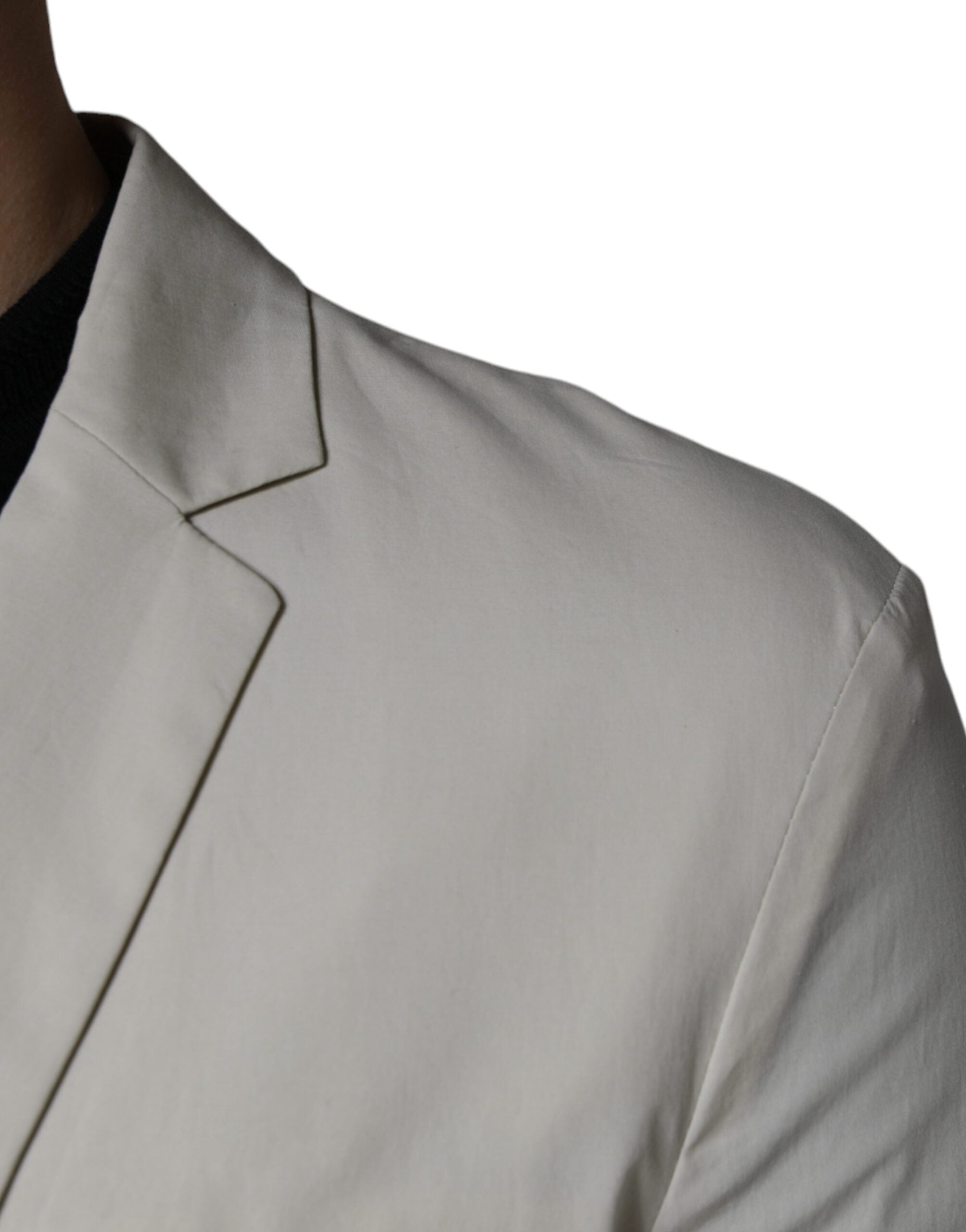 Beige Single Breasted Dress Formal Coat Blazer - ventzia