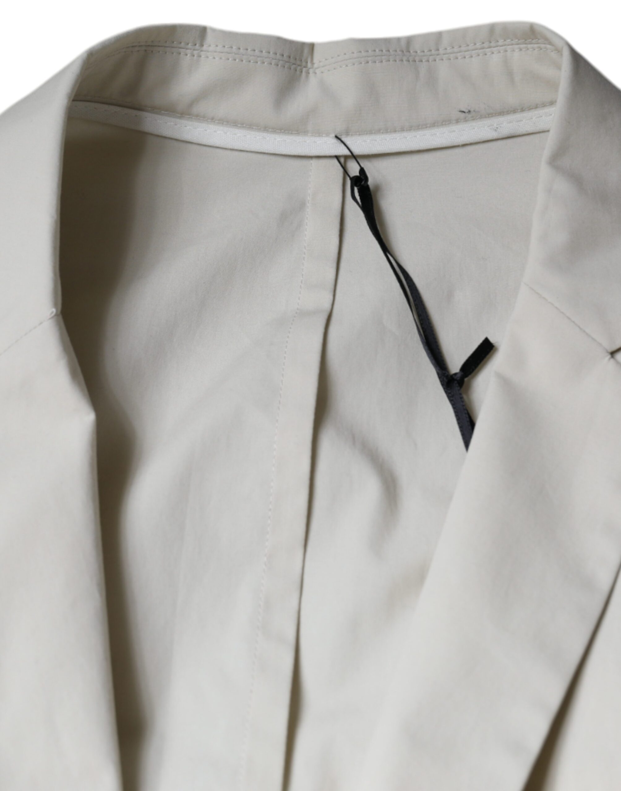 Beige Single Breasted Dress Formal Coat Blazer - ventzia