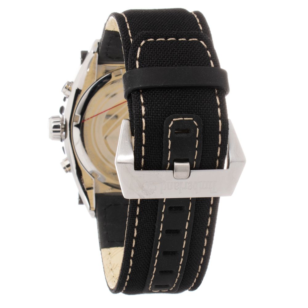 Black Leather Sport Watch - ventzia