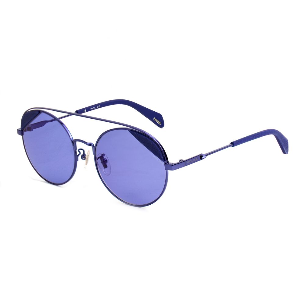 Blue Metal Sunglasses - ventzia