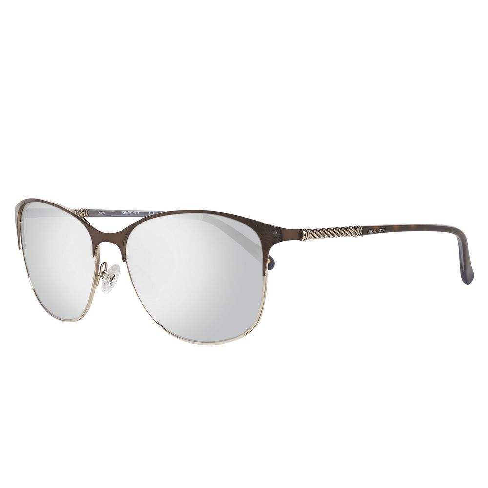 Brown Metal Sunglasses - ventzia