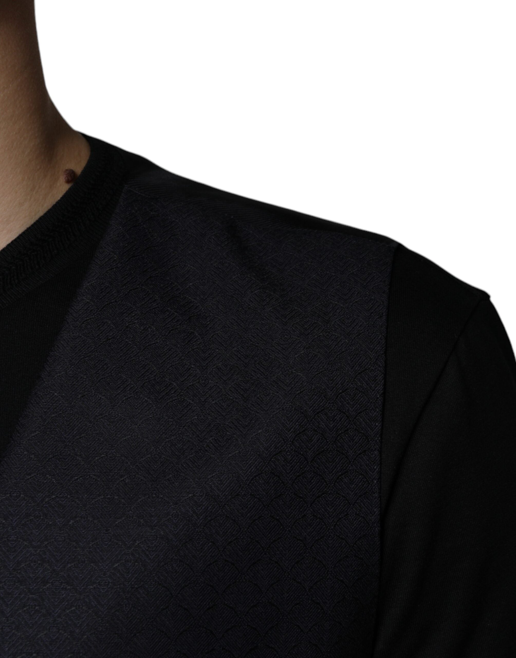 Black Wool Waistcoat Dress Formal Vest - ventzia