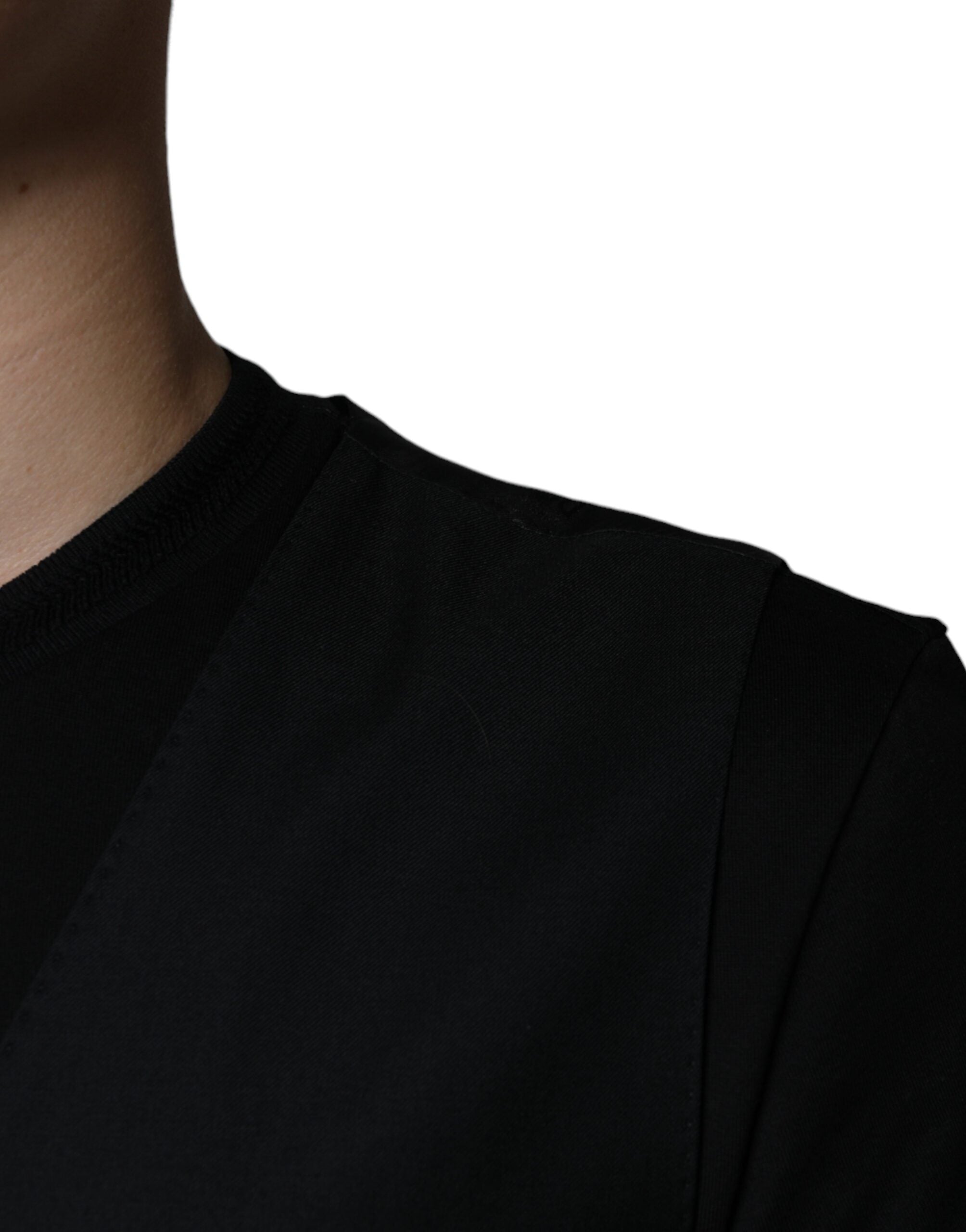 Black Wool Waistcoat Dress Formal Vest - ventzia