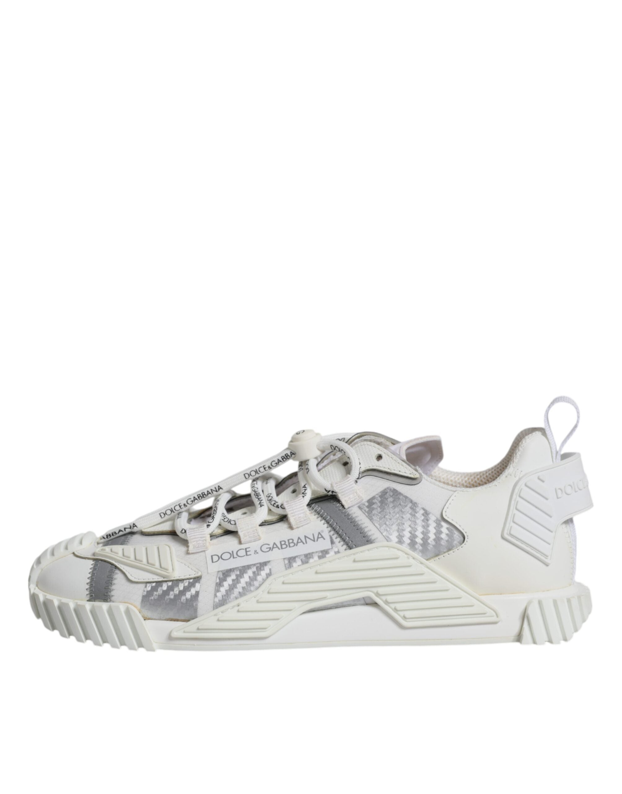 White Lace Up Low Top NS1 Sneakers Shoes - ventzia