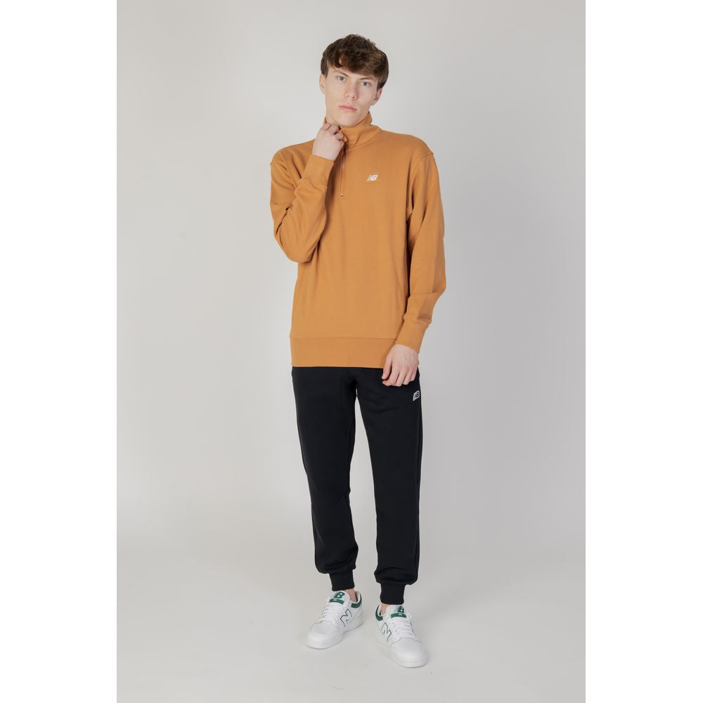 Brown Cotton Sweatshirt - ventzia