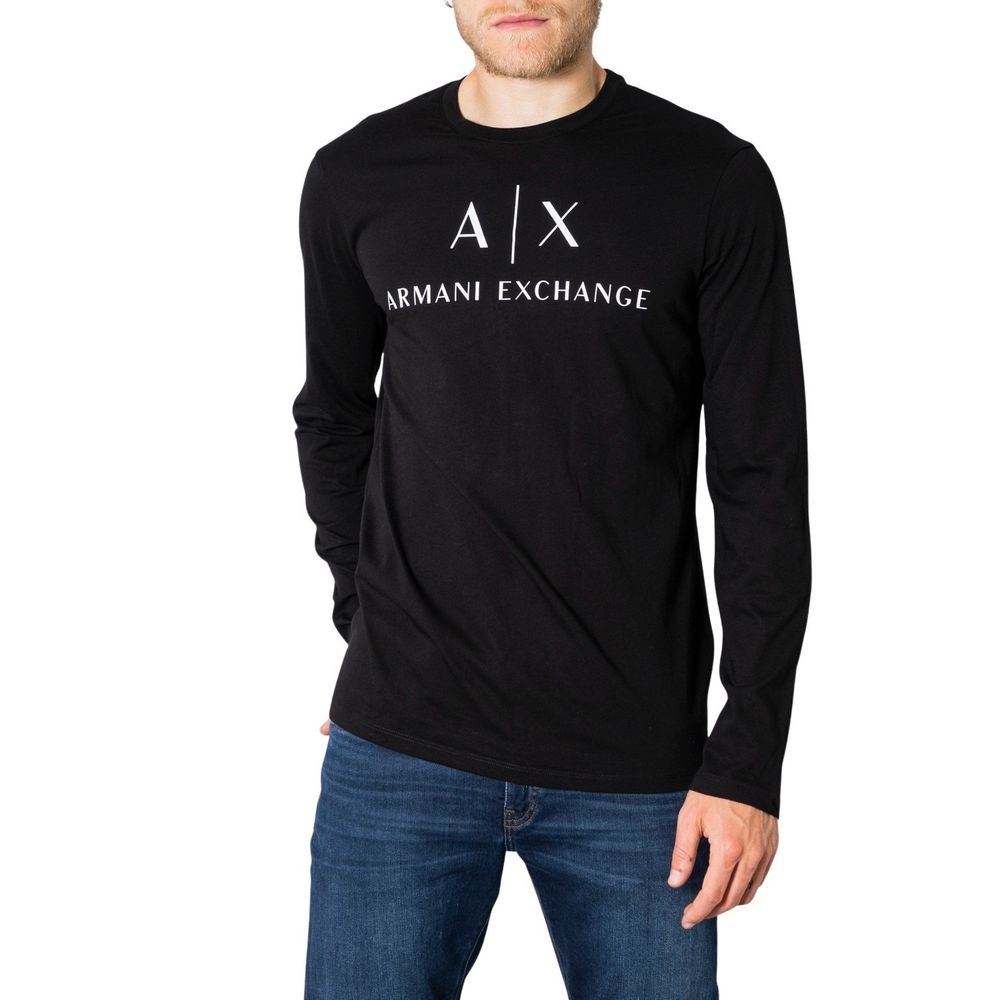 Black Cotton Long Sleeve - ventzia