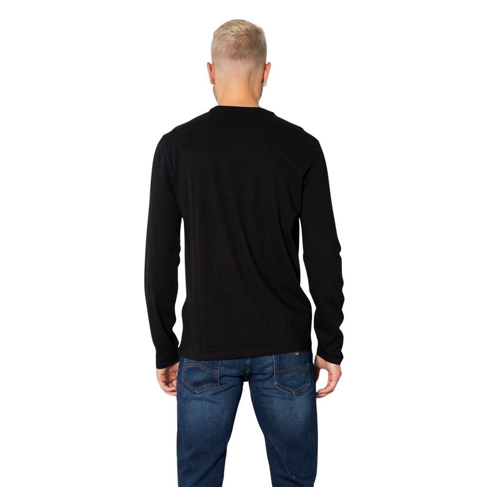 Black Cotton Long Sleeve - ventzia