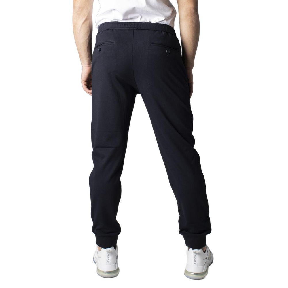 Blue Viscose Skinny Pant - ventzia