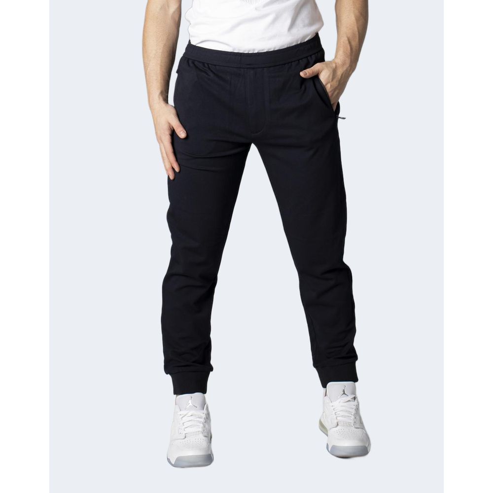 Blue Viscose Skinny Pant - ventzia