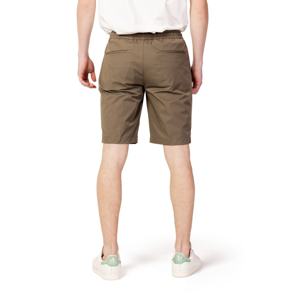 Green Nylon Bermuda - ventzia