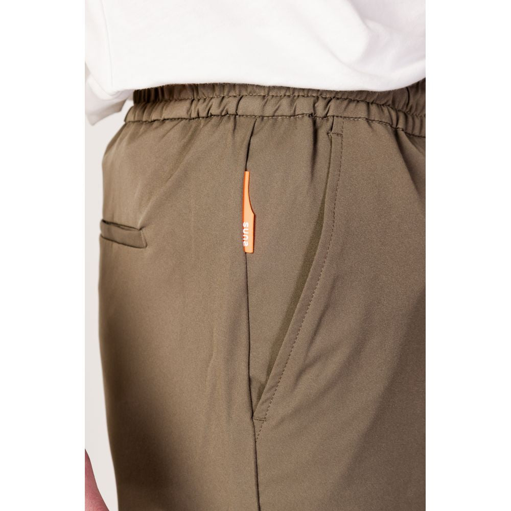 Green Nylon Bermuda - ventzia