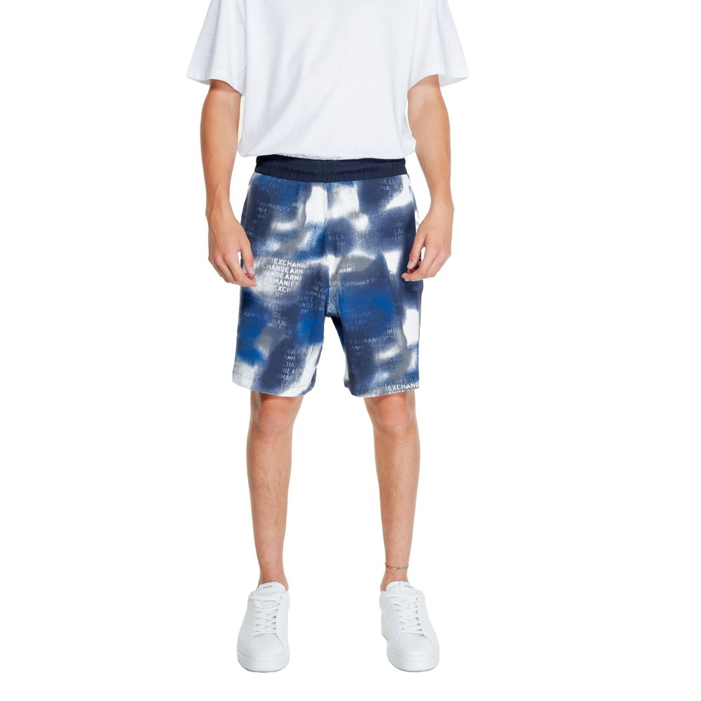Blue Cotton Bermuda - ventzia