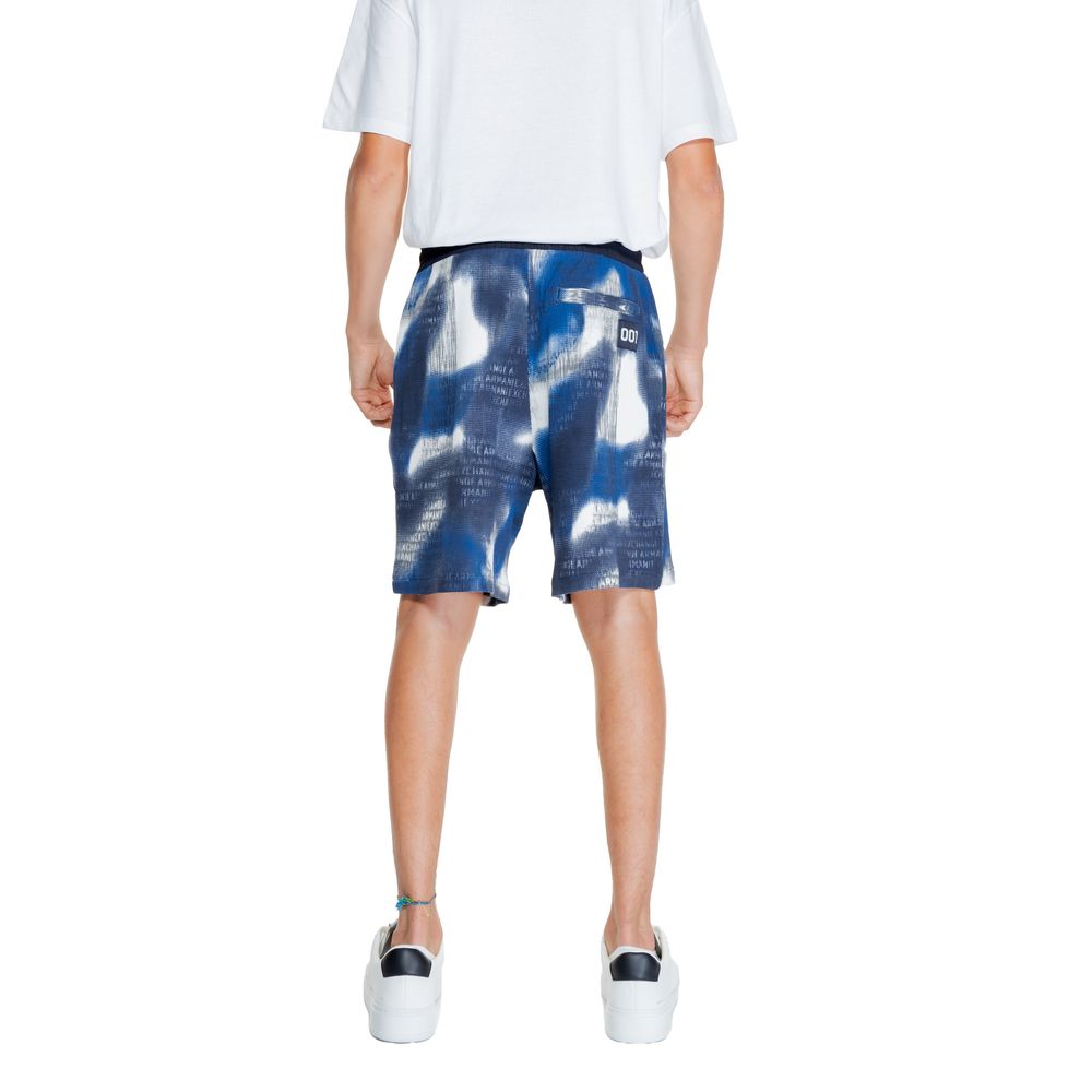 Blue Cotton Bermuda - ventzia